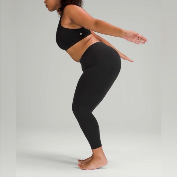 Lululemon Sz 8 Instill High-Rise Tight 25" in Black Size 8 - Picture 3 of 11